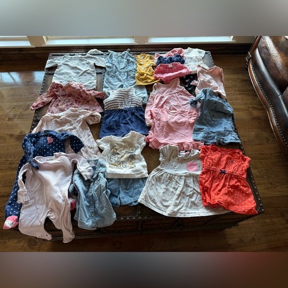 Baby Girl’s clothing lot 6 month Nordstrom kushie’s  Burt’s bees